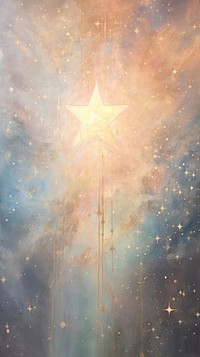 Space star backgrounds constellation illuminated. AI generated Image by rawpixel.