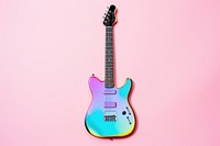 Guitar string purple violet. AI generated Image by rawpixel.