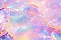 Jelly fish texture backgrounds purple petal. AI generated Image by rawpixel.