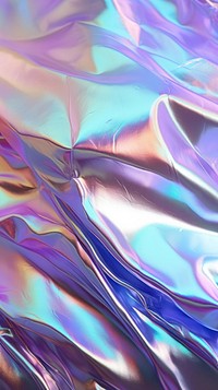 Holographic iridescent backgrounds aluminium abstract. AI generated Image by rawpixel.
