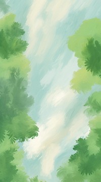 Backgrounds painting outdoors drawing. AI generated Image by rawpixel.