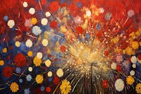 Firework painting backgrounds fireworks. AI generated Image by rawpixel.