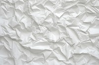 White plastic crumped texture backgrounds paper crumpled. AI generated Image by rawpixel.