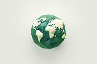 Green earth jewelry sphere accessories. AI generated Image by rawpixel.