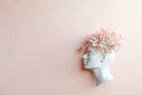 Mental health flower plant representation. AI generated Image by rawpixel.