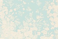 Sketch of flowers backgrounds pattern nature. AI generated Image by rawpixel.