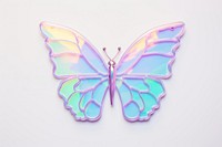 Butterfly insect purple shape. AI generated Image by rawpixel.