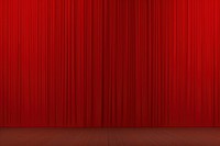 Red curtain backgrounds architecture repetition. AI generated Image by rawpixel.