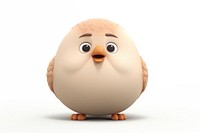 Cute fat bird cartoon toy anthropomorphic representation. AI generated Image by rawpixel.
