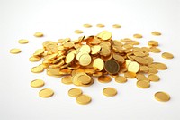 Coins icon gold money pill. AI generated Image by rawpixel.