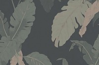 Tropical leave backgrounds pattern nature. AI generated Image by rawpixel.