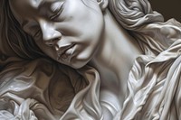 Close up classic scrupture sculpture drawing statue. AI generated Image by rawpixel.