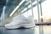 White shoes running footwear architecture clothing. AI generated Image by rawpixel.