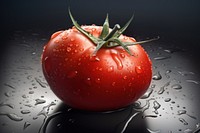 Wet fresh tomato vegetable plant food. AI generated Image by rawpixel.