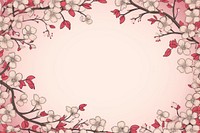 Cherry blossom backgrounds pattern flower. AI generated Image by rawpixel.