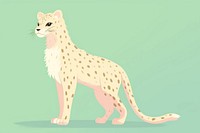 Cheeta cheetah leopard cartoon. AI generated Image by rawpixel.