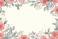 Leaves and flowers backgrounds pattern plant. AI generated Image by rawpixel.