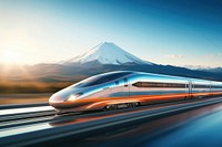 Train vehicle railway motion. AI generated Image by rawpixel.