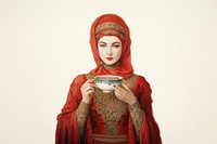 Women holding coffee cup portrait fashion photography. AI generated Image by rawpixel.