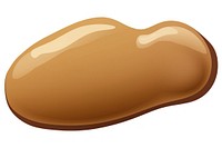 Color blob brown white background chocolate. AI generated Image by rawpixel.