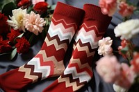 Sock pattern flower plant. AI generated Image by rawpixel.