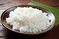 Rice plate food vegetable. AI generated Image by rawpixel.