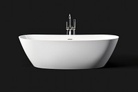 Bathtub jacuzzi black background simplicity. AI generated Image by rawpixel.