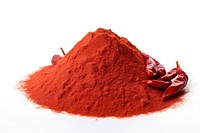 Powder red white background ingredient. AI generated Image by rawpixel.