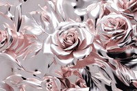 Rose flower pattern backgrounds plant. AI generated Image by rawpixel.