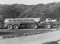 Europa Tanker Truck (circa 1926) by Gordon Burt and Gordon H Burt Ltd.