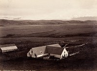Lynwood Station, near Lake Te Anau (1889) by Burton Brothers and Alfred Burton.