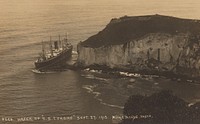 Wreck of 'S.S. Tyrone', September, 1913 (27 September 1913) by Muir and Moodie.