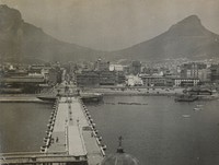 Untitled [Capetown harbour]. From: World War I photograph album (1919) by Herbert Green.