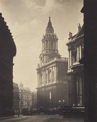 The tower of Great Paul. From the album: Photograph album - London (1920s) by Harry Moult.