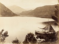 Lake Wanaka East (1800s) by Burton Brothers.
