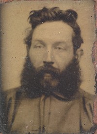 Bearded man (circa 1870s).
