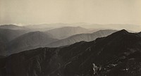 The Mangahao Hydro-Electric Works territory from Pukemoremore. Mangahao river just shows on right. From the album: Across the Tararuas (1927) by Leslie Adkin.