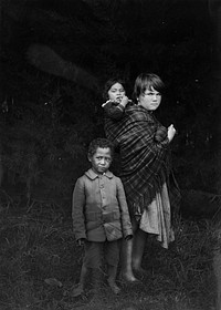 Portrait of Three Children (circa 1908) by Fred Brockett.