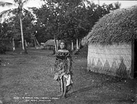 A Tongan Girl, Neiafu, Vavau (July 1884) by Burton Brothers and Alfred Burton.