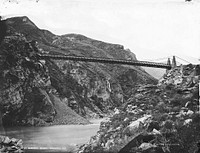 Kawarau Bridge, Wakatipu, NZ (1878-1880) by William Hart and Hart Campbell and Co.