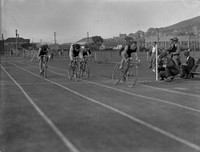 Athletic Champs 1929 - cycling (1929) by Crystal Photographic House.