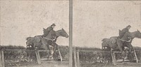 Popular pastimes in N.Z. - Jumping at the A & P Show, Auckland by F E Stewart.