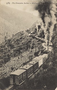 The Rimutaka Incline - Wellington-Napier line by Muir and Moodie.