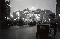 London at night (circa 1937) by Eric Lee Johnson.