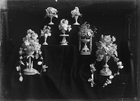 Flower arrangements (circa 1920) by Berry and Co.