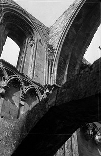 English building ruins, Somerset by Eric Lee Johnson.