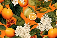 Tropical fruits pattern backgrounds grapefruit abundance. 