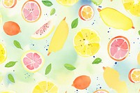 Tropical fruits backgrounds grapefruit lemon. AI generated Image by rawpixel.