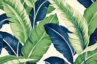 Wallpaper background of minimal tropical leaves green backgrounds tropics. AI generated Image by rawpixel.