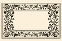 Woodcut ornament frame graphic backgrounds graphics pattern. 